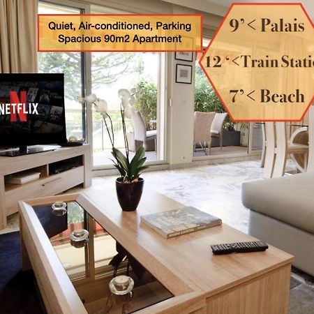 90M2 Apartement - Les Palmiers De كان المظهر الخارجي الصورة
