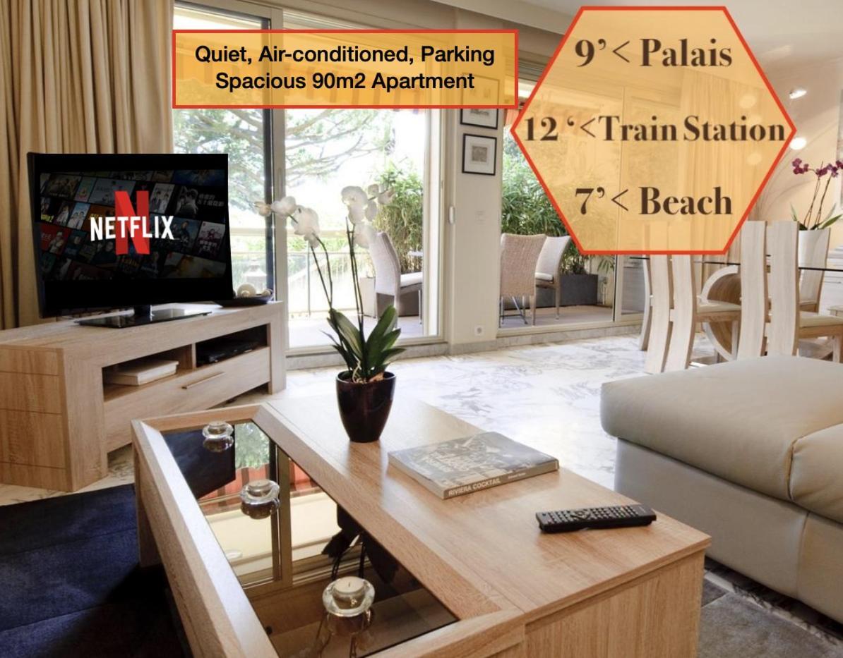 90M2 Apartement - Les Palmiers De كان المظهر الخارجي الصورة